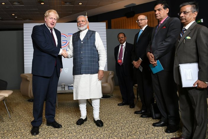 Boris Johnson, tepkiler üzerine Hindistan ziyaretini iptal etti