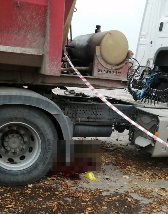 Manisa'da branda örtmek isterken kamyondan düşen kişi öldü