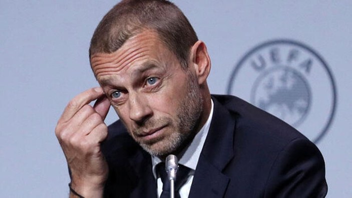 UEFA Başkanı Ceferin: Avrupa Süper Ligi fikri yüze tükürmek gibi