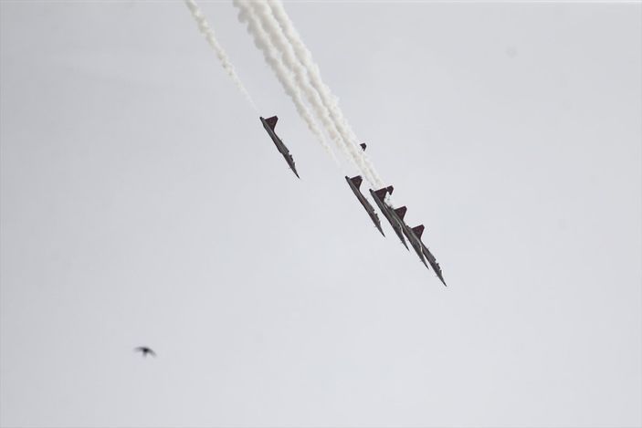 Türk Yıldızları, Hatay semalarında uçtu