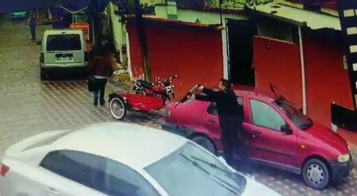 İzmir'de cinayet güvenlik kamerasında