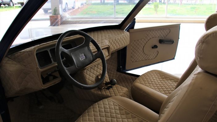 Elazığ'da hurda otomobil, lüks otomobile döndü