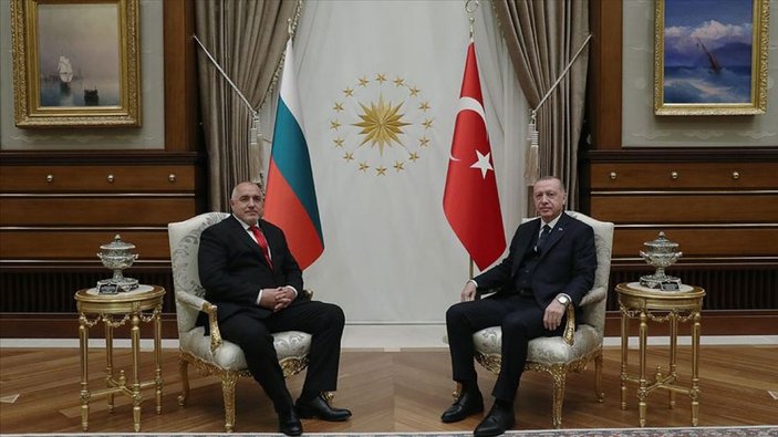 Cumhurbaşkanı Erdoğan, Boyko Borisov ile görüştü