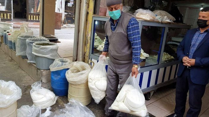 Siirt'in meşhur peyniri satışa çıktı