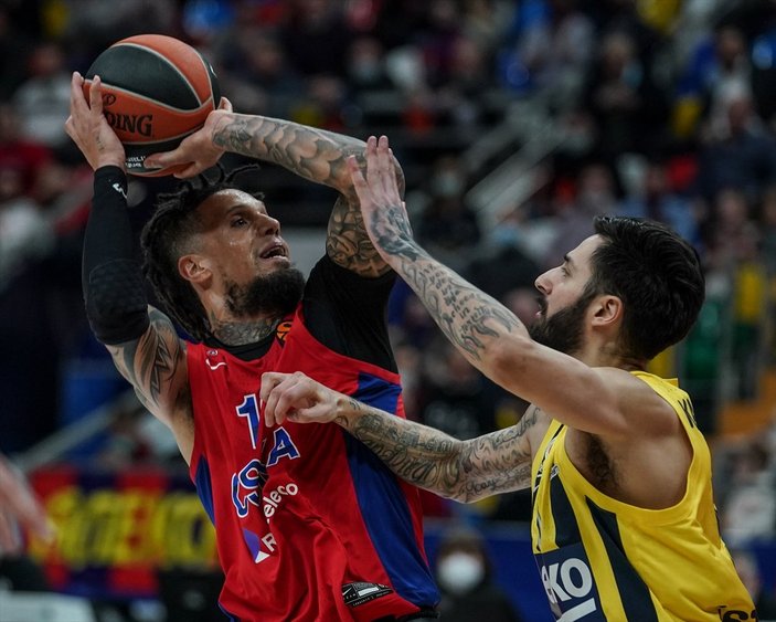 Fenerbahçe EuroLeague play-off ilk maçında CSKA Moskova'ya yenildi