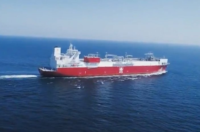 İlk FSRU gemisi Ertuğrul Gazi, Türkiye'de