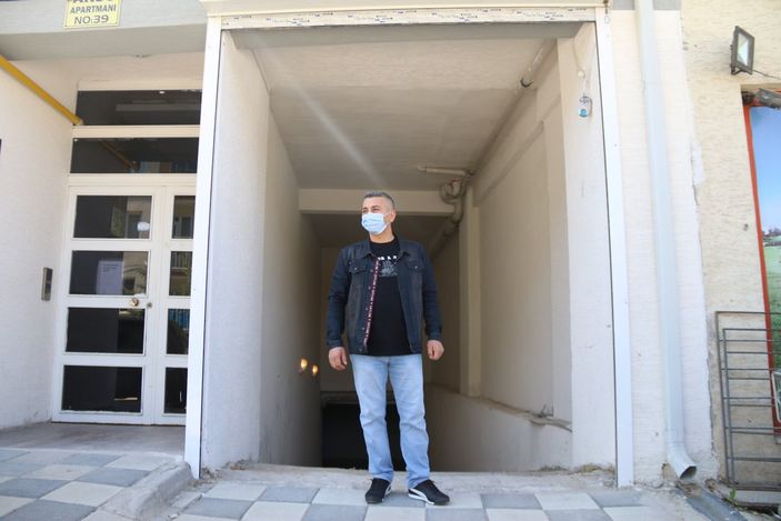 i Eskişehir’de motosikleti çalmaya kaskıyla geldi