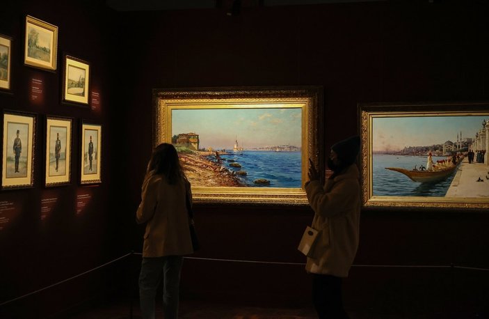 Milli Saraylar Resim Müzesi, ziyaretçilerini bekliyor