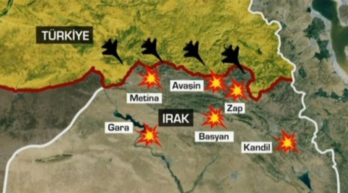 Kuzey Irak'ta kapsamlı operasyon