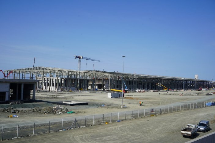 Rize-Artvin Havalimanı’nda çalışmalar sürüyor