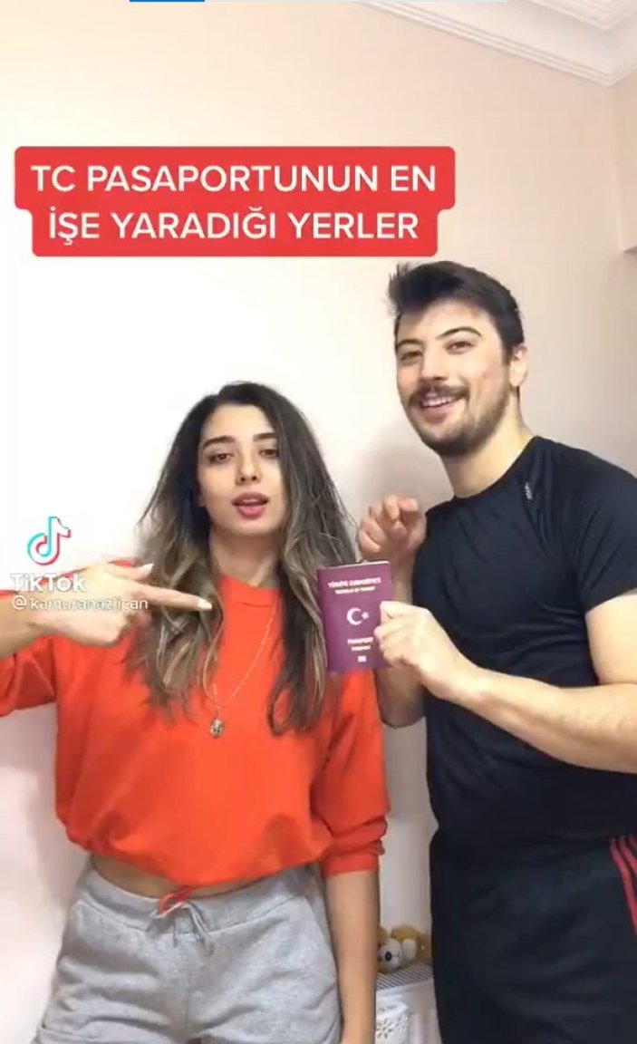 TikTok hesaplarından Türk pasaportunu aşağılayan video paylaştılar