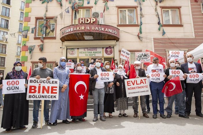 a Diyarbakır annelerinin evlat nöbeti, 600 günü geride bıraktı