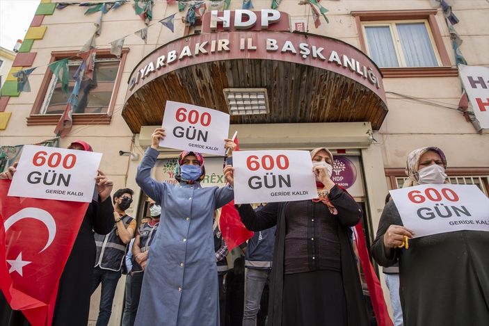 a Diyarbakır annelerinin evlat nöbeti, 600 günü geride bıraktı