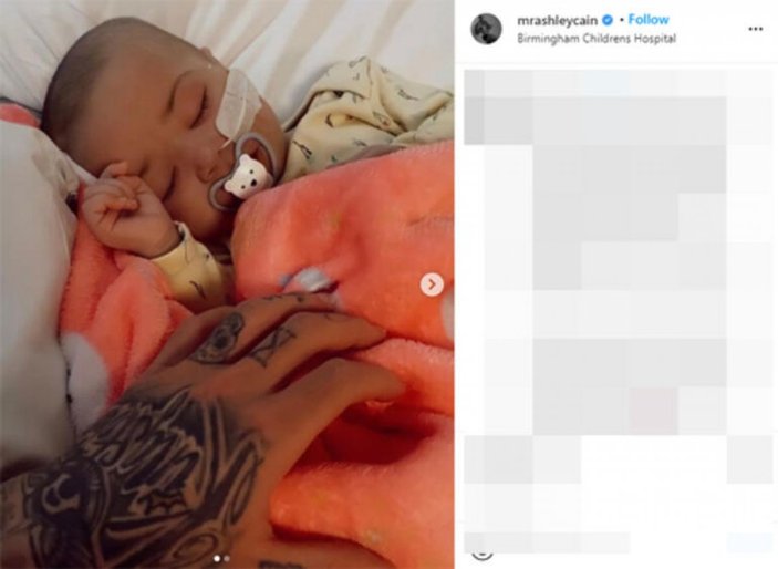 Ashley Cain'in 8 aylık bebeği hayata veda etti