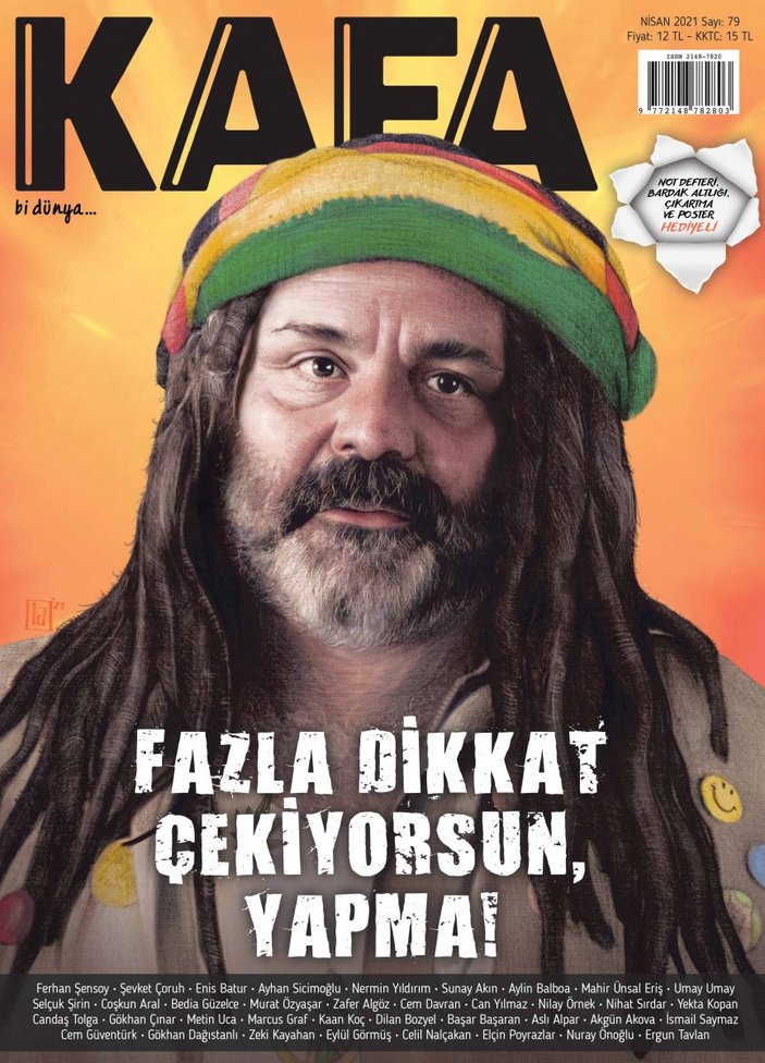 CHP'li İzmit Belediyesi, Kafa Dergisi'ni kopyaladı