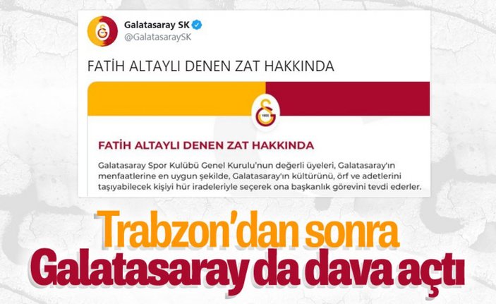 Fatih Altaylı Galatasaray'dan atıldı