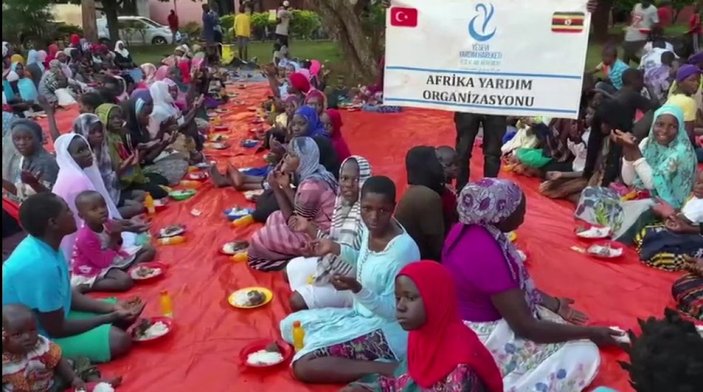 Amasya’da düğün yemeği yerine Afrika’da iftar verdiler