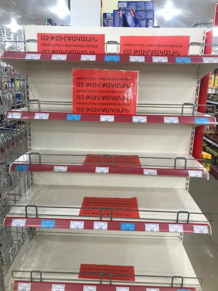 Ermenistan, Türk ürünlerinin ithalatına getirdiği yasağı uzatacak