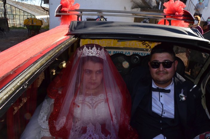 Antalya'da driftli evlilik teklifi yüzünden arabasından olacak