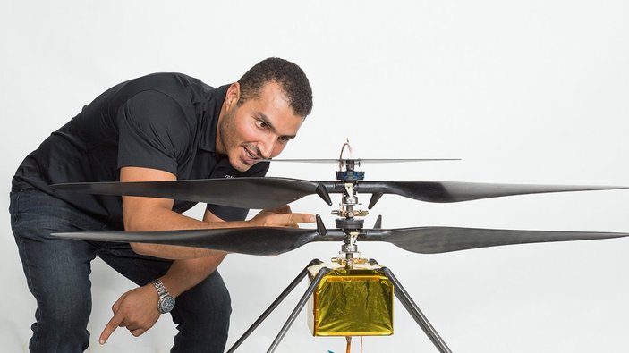 NASA’da Ingenuity helikopterini tasarlayan Filistinli Elbasyouni: Onur duyuyorum