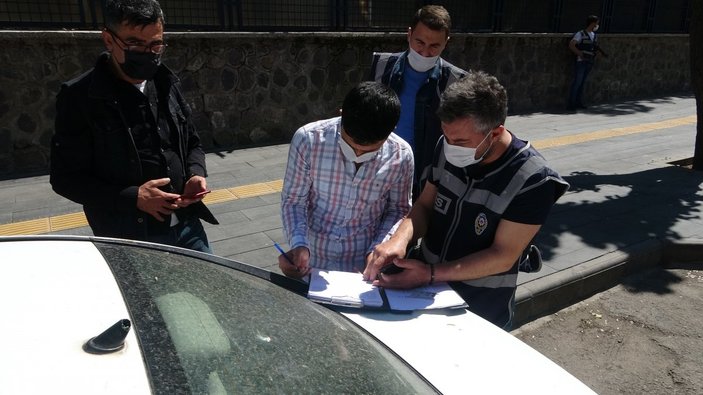 Diyarbakır'da kısıtlamayı delen vatandaşlara ceza