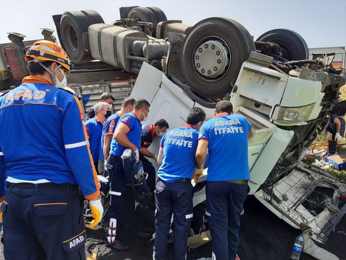 a kömür kamyonu kaza