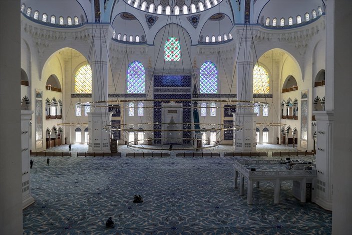 Büyük Çamlıca Camisi'nin ağırladığı ziyaretçi sayısı