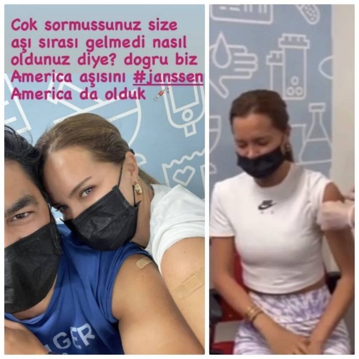Ebru Şallı'dan aşı açıklaması
