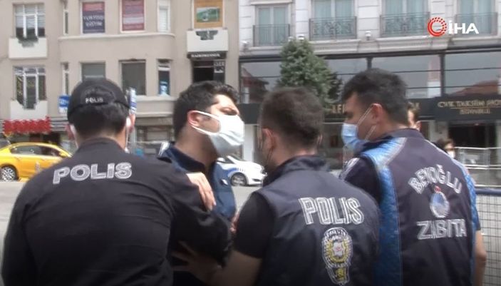 i İranlı turist polis