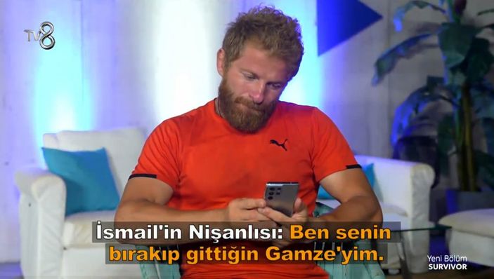 Survivor İsmail Balaban, nişanlısı ile konuştu
