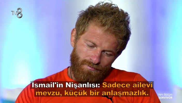 Survivor İsmail Balaban, nişanlısı ile konuştu