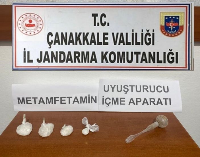 i Çanakkale’de uyuşturucu operasyonu