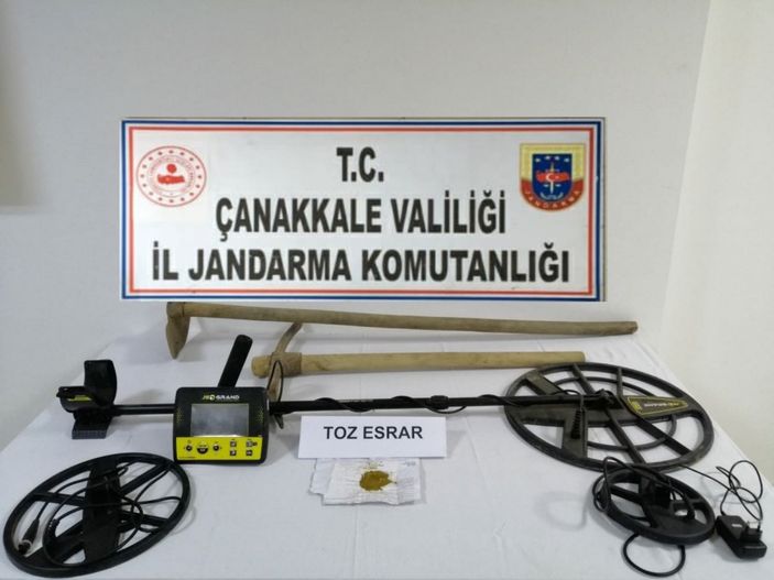 i Çanakkale’de uyuşturucu operasyonu