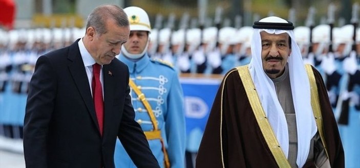 Cumhurbaşkanı Erdoğan, Kral Selman ile görüştü