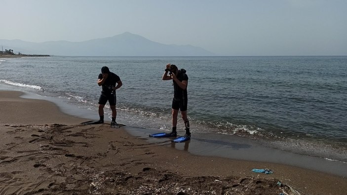 Hatay'da boğulma ihbarından balık avı çıktı