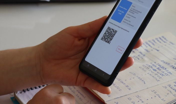 a Edirne’de muhtarlar aşı randevularını aldı