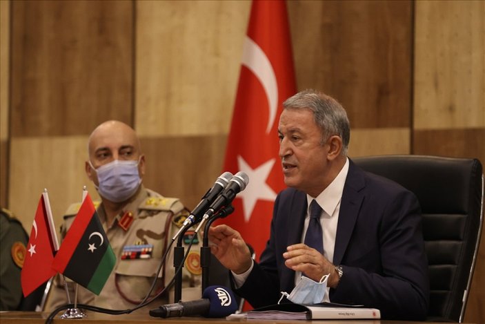 Hulusi Akar: Libya'nın egemenliği ve bağımsızlığı önemlidir