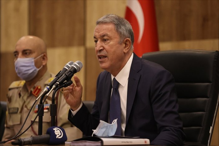 Hulusi Akar: Libya'nın egemenliği ve bağımsızlığı önemlidir