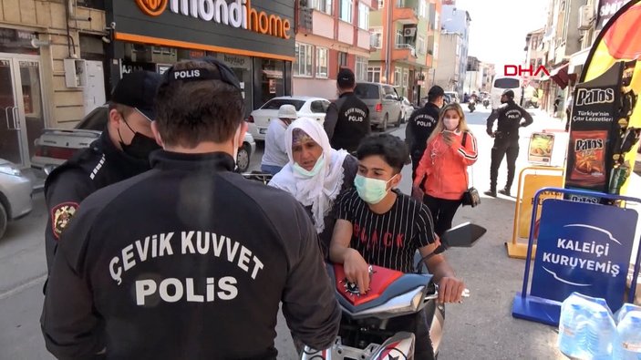 Edirne'de anneannesiyle markete giden toruna ceza