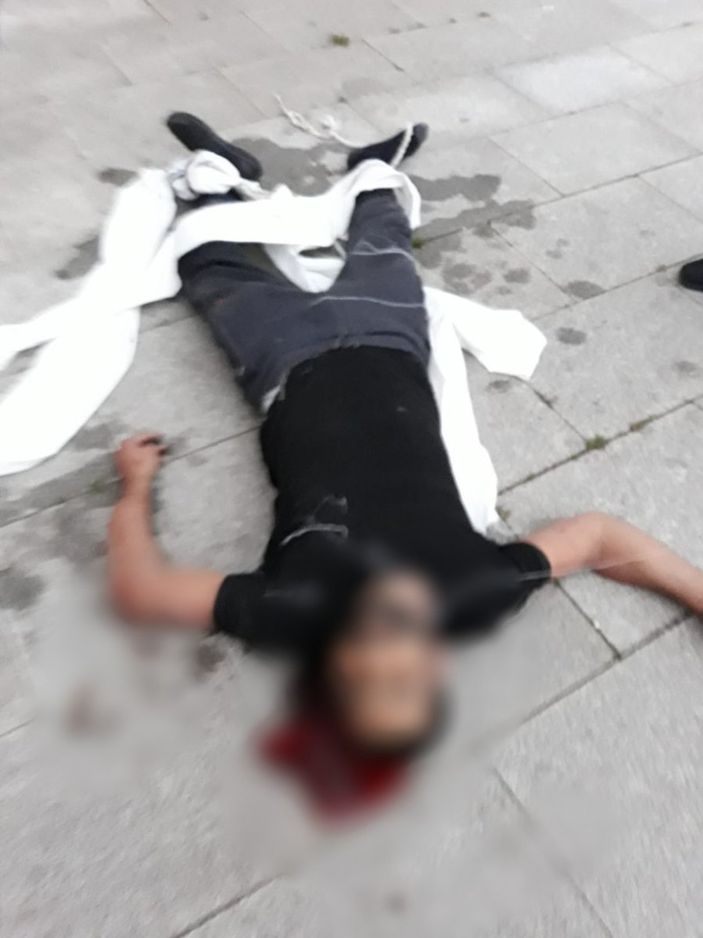 d Maltepe'de karantina yurdundan kaçmak isterken öldü