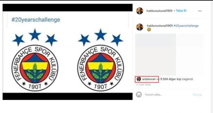Haldun Üstünel'den Fenerbahçe'ye gönderme