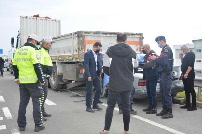 Ordu'da feci kaza: Yeni aldığı otomobilin içinde can verdi