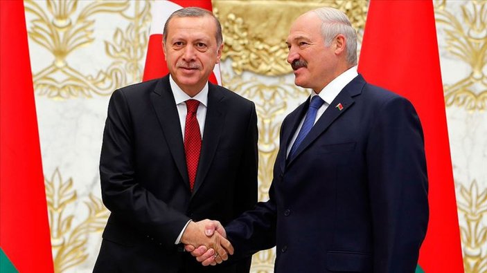 Cumhurbaşkanı Erdoğan, Belarus Cumhurbaşkanı Lukaşenko ile görüştü