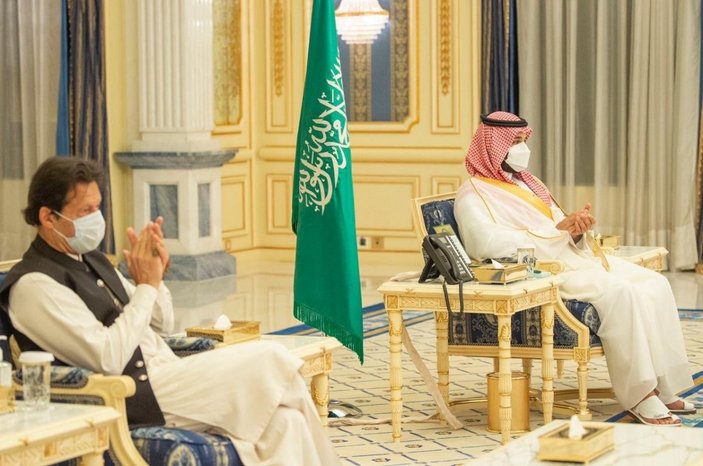 İmran Han, Suudi Arabistan Veliaht Prensi Selman'la görüştü