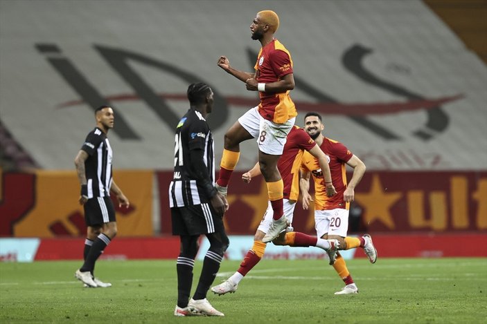 Galatasaray evinde Beşiktaş'ı 3 golle mağlup etti
