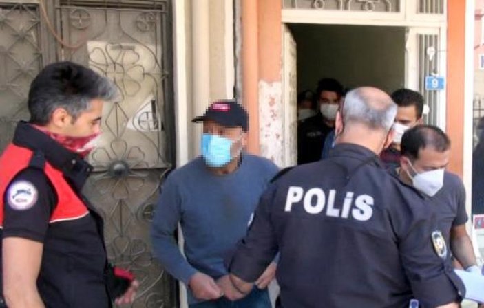 Burdur'da çıplak kişi, polisi harekete geçirdi