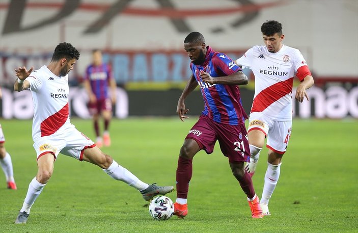 Trabzonspor evinde Antalyaspor'u yendi