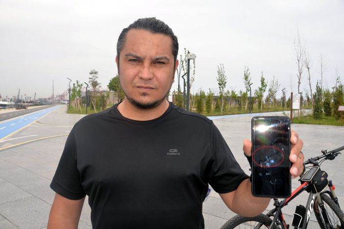 Mersin'de yılan saldırısına uğrayan bisikletli