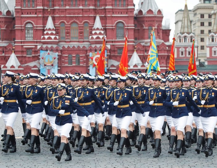 Rusya'da 9 Mayıs Zafer Günü kutlaması