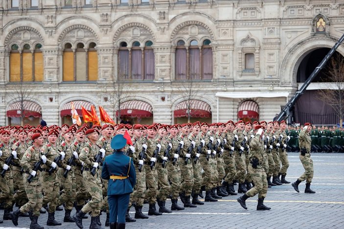 Rusya'da 9 Mayıs Zafer Günü kutlaması